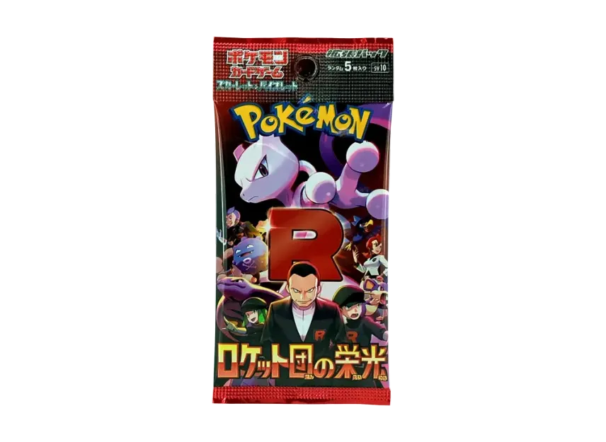Pokemon Card Game Scarlet & Violet Expansion Pack "Glory of Team Rocket" Pack