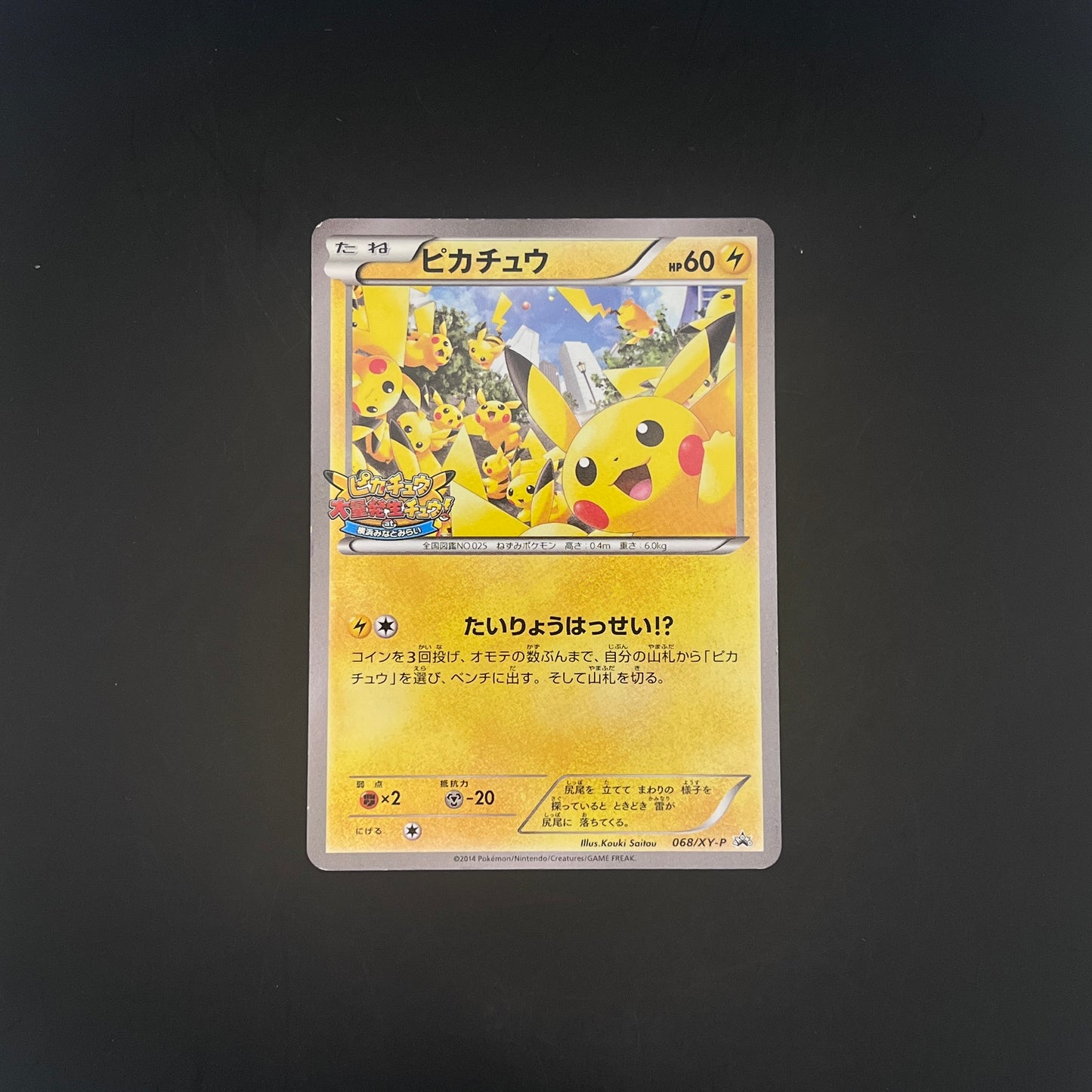 Pikachu / ピカチュウ 068/XY-P